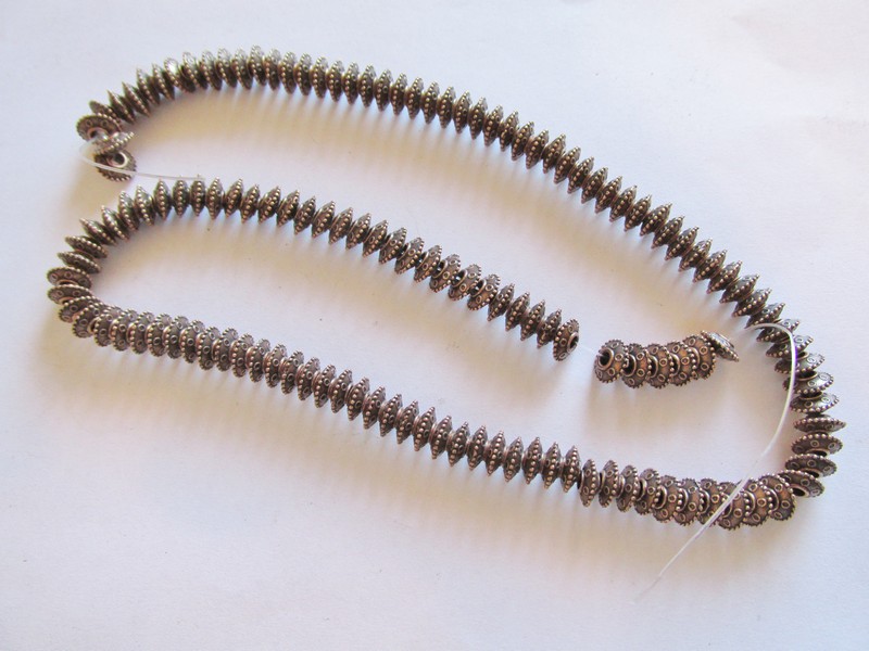 (image for) Rondelle Antique Copper Beads #ZA843-C-18